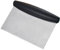 Dough Scraper Cutter with Food Grade Stainless Steel Blade,Pastry Scraper,Dough Cutter for Cakes, Pizza, Bread Cutting,Pastry, Stainless Steel, Kitchen Supplies,15 x 10 cm