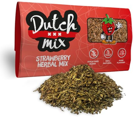 Mélange Hollandais Fraise - Sans tige et naturel – 30g de mélange d'herbes Lisse