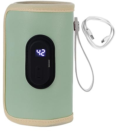 Calentador de botellas de leche – Calentador eléctrico con pantalla LCD, control preciso de temperatura, sistema de función de memoria, calefacción de leche materna, preparación de fórmula para uso en