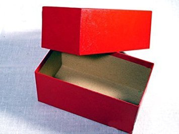 Single Row Red Box for Modern Small Size Currency