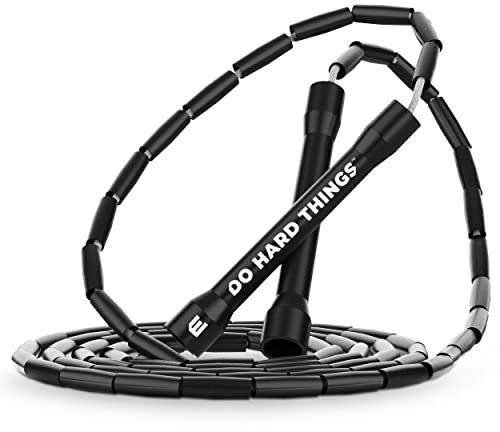 Elite SRS; Do Hard Things, Perlenspringseil – verstellbare Springseile für Fitness mit unzerbrechlichen Griffen und bruchsicheren Perlen – perfekte Ergänzung für Ihre Trainingsgeräte