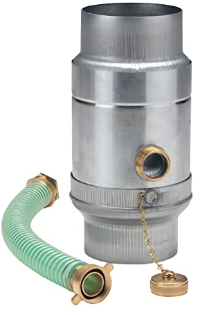 Regensammler Regenwassersammler Zink mit Anschluss - Set DN 120