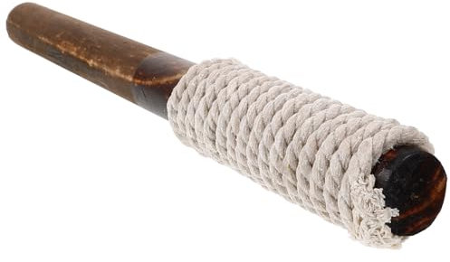 VANZACK Torche À Feu Portative Torches Décoratives En Bois Pour Fêtes Lampe À Huile D'extérieur Fournitures De Fête À Thème Luau Pour Mariage