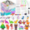 UCAMP Bügelperlen Set,11500 Stück Steckperlen (5mm) mit Aufbewahrungsbox,Komplette Bügelperlen Set mit Steckplatten,Vorlagen und Zubehör,Bastelperlen Set Kindern,Diy Bügelperlens Sets Spielzeug