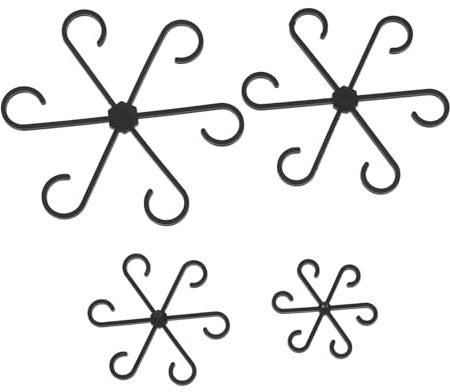 Yardwe 4stücke Pflanzenclips Für Kletterpflanzen Robuste Unterstützung Für Blumen Und Gemüse Zur Wandmontage in Garten Balkon Und Gewächshaus