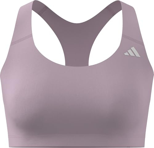 adidas Damen Optime Essentials Workout Medium Support Bra, Clear Pink, XXS