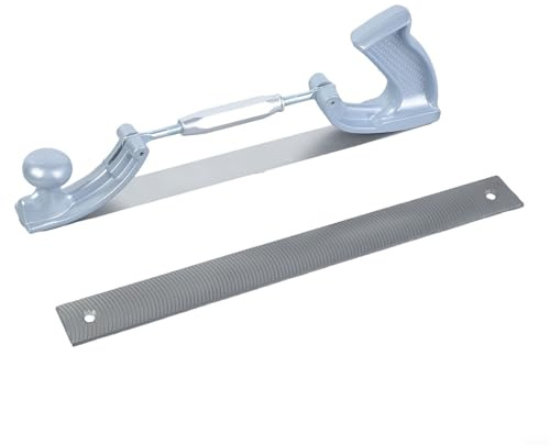 GANCEI Dientes fresados ajustables, limas pulidoras de carrocería de coche de 14 pulgadas con opciones de dientes medianos y gruesos, mango de aluminio fundido (C)