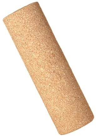 Yoga Roller in Sughero Naturale 33x10 cm FD Sport | Rullo Massaggio Miofasciale per Recupero Muscolare, Schiena, Gambe | Foam Roller Alta Densità, Resistente e Antiscivolo per Fitness, Pilates