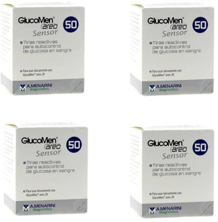 4x50 glucomen areo tiras Glucomen areo 2k medidor de glucosa