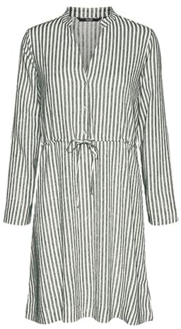 VERO MODA Vmberta Pia Ls Short Dress JRS Ga