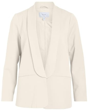 VILA VIVARONE Blazer - Noos, Blazer Femme, Egret,