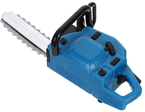 Milisten Miniature Chainsaw Mower Model for Doll Houses Lawn Mower Decor for Pretend Play Micro Landscape Accessories Compact for Living Dining Bedroom