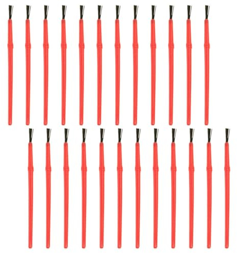 Toyvian Juego de Pinceles para Pintura Acrílica y Acuarela 50 Piezas de Pinceles Pequeños de Plástico para Dibujo Infantil Útiles Escolares y Materiales de Pintura Artística Kit DIY