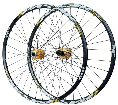 26/27.5/29 Mountainbike Hjulset Fram- Och Bak Hjul 12 * 100mm/12 * 142mm | Passar Däck 1,25–2,25, Genomgående Axel, Skivbroms, MTB-hjul, Aluminiumlegering, For 7-12s Kassett
