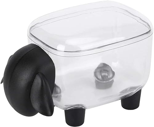 Norhogo Acryl Schaf geformt Ohrstäbchen Kosmetik, wattestäbchen behälter, badezimmer organizer Kosmetische Baumwolle Zahnstocher Halter Veranstalter Schaf Form Kosmetik Make Up