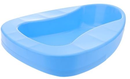 FOMIYES Padella per Letto in Plastica per Anziani e Persone Costrette Letto Adatta Diverse e Utilizzo Domestico o Ospedaliero
