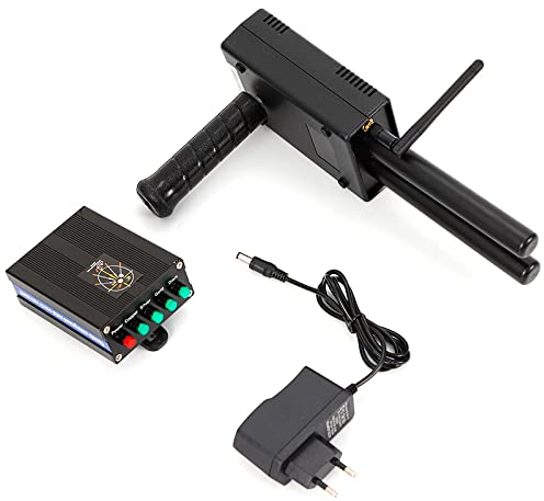 Metallsuchgerät, Tragbar Metalldetektor mit Antenne Sender Maximale Erkennungstiefe 20M Suchbereich 1000M für Gold Silber Kupfer Diamanten