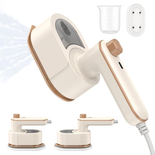 Defroisseur Vapeur Vertical, Sangean 1500W Défroisseur Vapeur Portable, Réchauffage Rapide en 30s, Fer à vapeur de voyage pour enlever les plis des vêtements, pour la Maison,le Voyage et le bureau