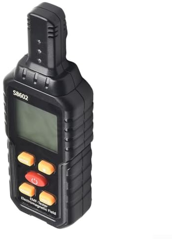 Hasaller Digital Radiation Dosimeter 3 in 1 Ge-iger Counter EMF Electromagnetic Radiation Detector Meter 5Hz-3500MHz EMF Radiation Detector Digital Electromagnetic Radiation Meter with LCD Display