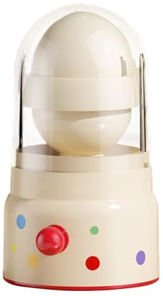 Uova shaker, facile da usare, miscelatore bianco da tuorlo da 15,5/8/8 cm