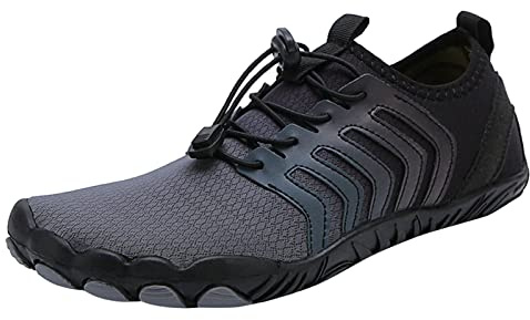 YOSUWOAI Zapatos descalzos unisex para mujer y hombre, zapatos descalzos, de secado rápido, suaves, ligeros, antideslizantes, para surf, exteriores, playa, bañadores