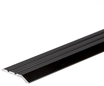 ANODISED Aluminium Door Floor BAR Edge Trim Threshold RAMP 900 x 30mm A01 Black