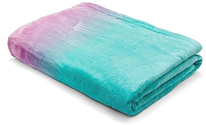 Catherine Lansfield Mermaid Cosy Fleece 130x170cm Blanket Throw Pink