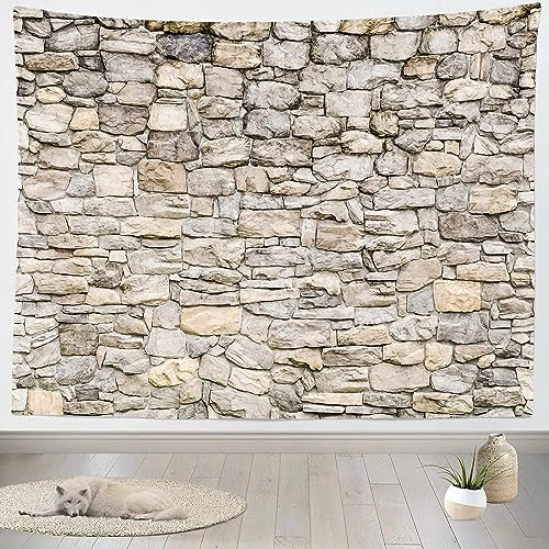 Sxakswol Arazzo Muro di Pietra Arazzo da Parete Grande Calcolo Stampa 3D Arazzi da Parete 230x180 cm, Decorazioni da Parete per Casa Soggiorno Camera da Letto