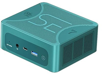Beelink EQR6 Mini PC, AMD Ryzen 7 6800U (8C/16T up to 4.7Ghz), 32GB LPDDR5 RAM 1TB PCIe4.0 SSD Mini Computer Windows 11 Pro, WiFi6, BT5.2, 4K Dual HDMI, Dual 1000M LAN, USB3.2, Type-C