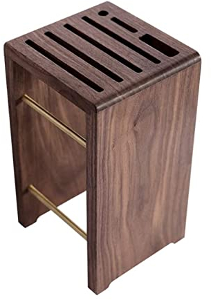 Knivställ Knivblock Knivhållare Knivblock Multifunktionell Knivhållare Kök Trä Knivställ Verktyg Knivblocksställ Kökstillbehör Knivhållare Utan Kniv (Color : A, Size : 13 * 12 * 23cm)