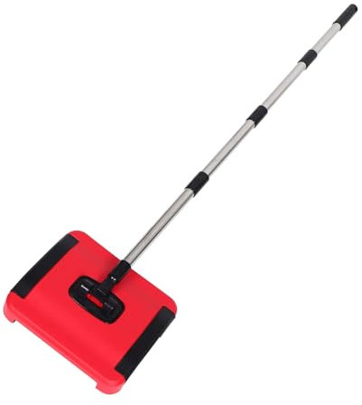 ERINGOGO Pulitore Portatile Per Tappeti Scopa Manuale Con Rulli Spazzola Aspirapolvere Non Elettrico Per Pavimenti e Tappeti Soluzione Di Pulizia