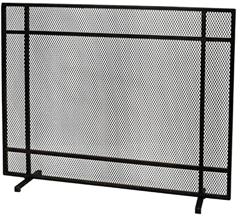 Fireplace Guard - Single Panel Fire Screen, Spark Safety Shield for Wood Burning Stoves, Log Burners & Grills - Elegant Fire Safety Solution