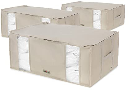 Compactor Vakuumboxen Set DUNE 3D, 3-teilig, XXL, Beige, RAN8790