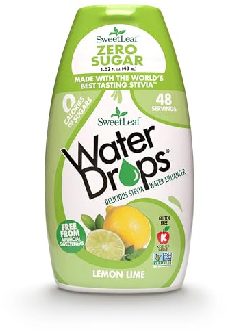 SweetLeaf WaterDrops, Lemon Lime, 1.62 Ounce