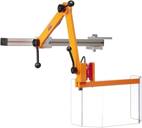 Ram Mount Milling Machine Safety Guard, INTERLOCKED Model. Part # MG-3-SK1 by ATS MACHINE SAFETY SOLUTIONS