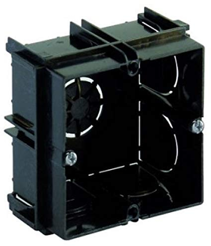 x1 Unidad - Cajas EMPOTRAR Electricidad Pared • Cajas ELECTRICAS Mecanismo EMPOTRABLE • para EMPOTRAR ENCHUFES E INTERRUPTORES • Universal • 65X65X40