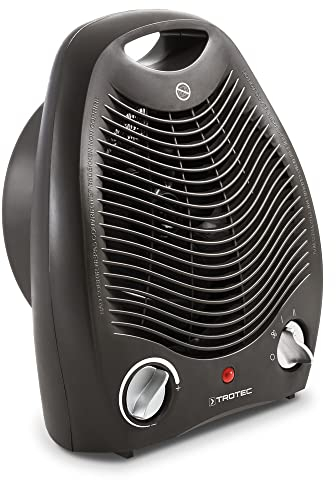 TROTEC Heizlüfter energiesparend TFH 20 E - Heizleistung 1000 W / 2000 W – elektrische Heizung, mit Thermostat