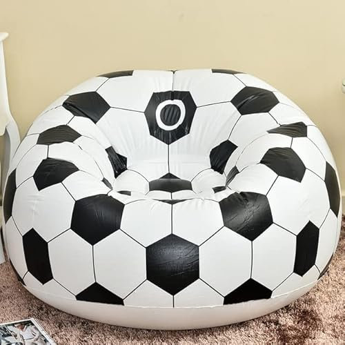 Aufblasbarer Fußball Sofa Soccer Ball Air Lounge Chair Basketball Sitzsack Liege Gartenmöbel Garten Home Office