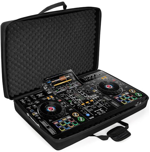 ITHWIU Lightweight Molded EVA Storage Case Fits for Pioneer DDJ RX2 RX3, 29.5 X 19.3 X 5.5 Inch Black