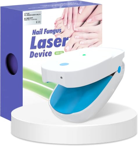 KTS Nagelpilz Behandlung,Anti Nagelpilzbehandlung für Zehennägel Extra starke Laser-Gerät,7Min. pro Tag Blaulicht Nagelpilz Behandlung für Zehennagel, Zehennagel Pilz Behandlung zu Hause