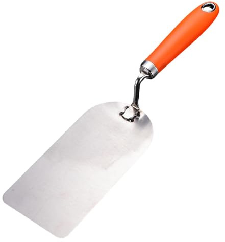 Jiuvaso Cazzuola per intonaco, utensile per calcestruzzo, utensile manuale, cazzuola per intonacatura, per lavori in piastrelle, calcestruzzo, muratura, Piazza