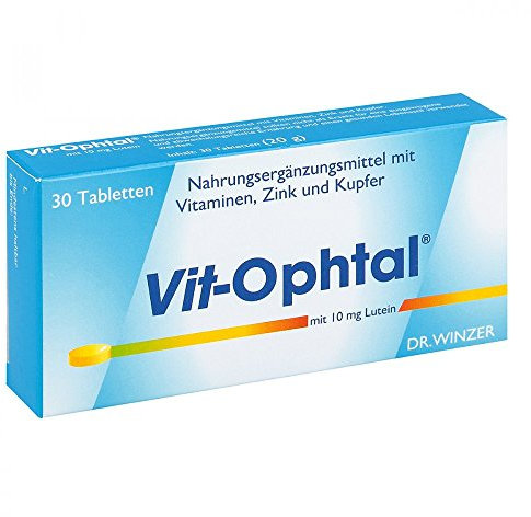 VIT Ophtal mit 10 mg Lutein Tabletten