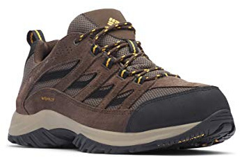 Columbia Crestwood WP, Zapatillas de trekking, Hombre, Mud Squash, 42 EU