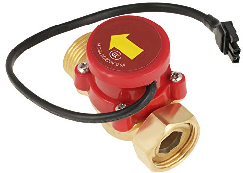 HT-60 G3/4 -3/4 filetage pompe à eau capteur de débit interrupteur de pompe à eau de commande automatique 220 V 0.5A
