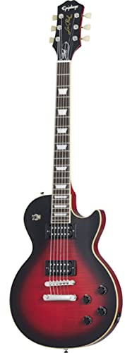 Epiphone Slash Les Paul Standard Vermillion Burst - Single Cut E-Gitarre