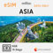SimCorner Asia Travel eSIM – 6GB High-Speed Data for 15 Days Across 28 Asian Countries | No Daily Limit | Easy Activation | Data-Only eSIM for Compatible Phones, iPads & Tablets