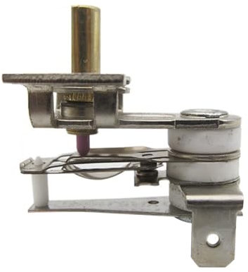 Termostato de calentador eléctrico de acero inoxidable, controlador de temperatura ajustable para radiadores eléctricos, termostato de calefacción bimetálico