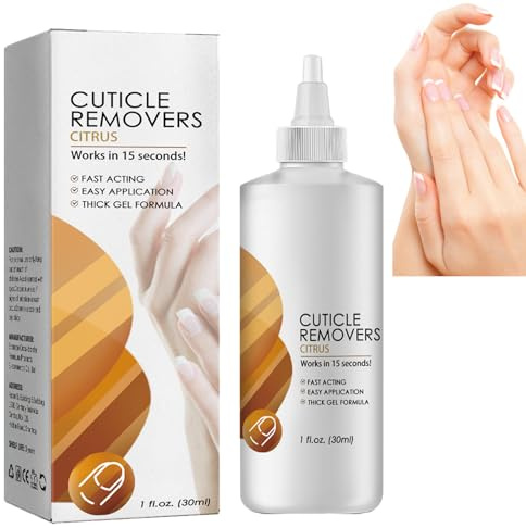 KOAHDE utículas Uñas Reparación Gel,Profesional,Suavizante,Exfoliante de Cutículas,Removedor de Cutículas Líquido,Hidratante,100ML,1PC