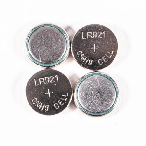 Pilas de botón AG6 LR920 1.5V Pack de 4 Unidades sin Mercurio Larga duración