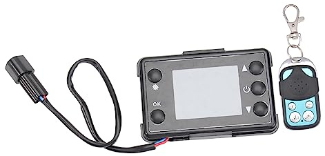 TIDTALEO Calefacción Para Coche Controlador De Calefacción Para Automóvil Monitor Lcd Accesorio De Para Automóvil Calentador De Aire De Estacionamiento Para Uso Invierno